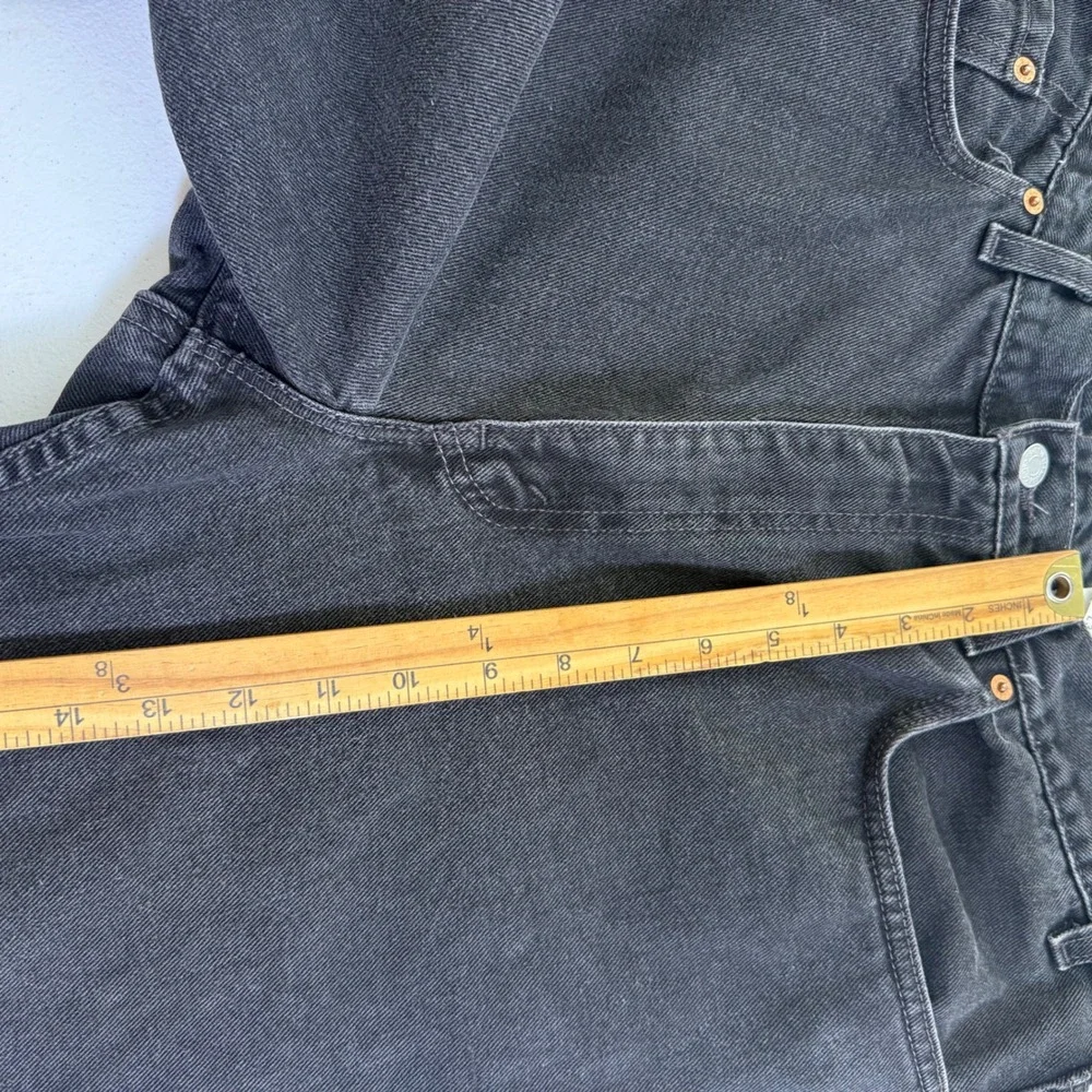VINTAGE‎ Levi Jeans 550 38x30 Actual(36x29) Faded Black Relaxed USA 80s 90s